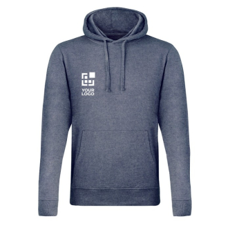 Sweat-shirt unisexe en polyester/coton 175 g/m2 MKT Landon
