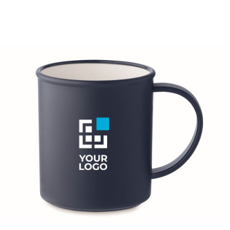 Mug vintage en plastique recyclé d'une capacité de 300 ml
