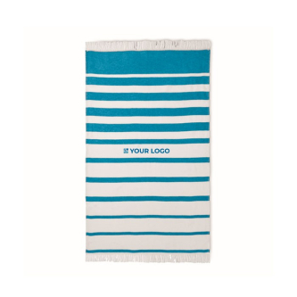 Serviette SEAQUAL® en matériau recyclé 300 g/m² 100x170cm