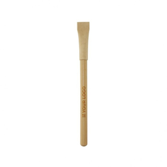 Stylo en bambou sans encre avec pointe en graphite noir