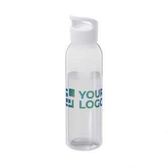 Bouteille transparente en plastique recyclé à poignée 650ml