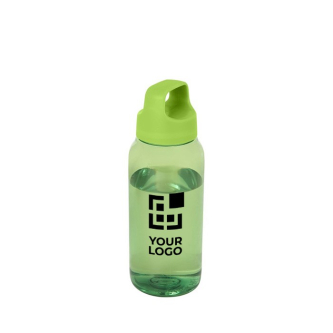 Bouteille en plastique recyclé à large poignée 450ml