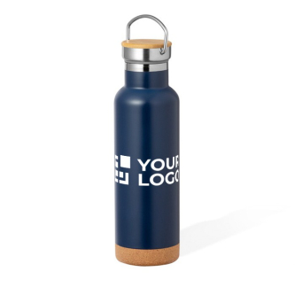 Bouteille en inox double paroi avec anse de transport 650ml