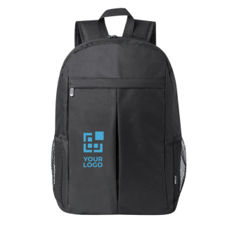 Sac à dos en RPET pour PC 15" avec poches latérales en filet
