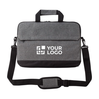 Sacoche pour PC 15" en polyester 600D avec poche frontale
