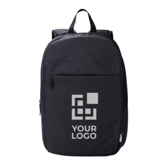 Sac à dos en RPET 600D pour PC 15" avec poche frontale