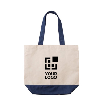 Sac en coton à couleur assortie et poche intérieure 280 g/m²