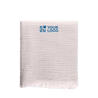 Couverture en doux coton avec sensation de mousseline 165 g/m2