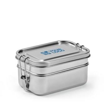 Lunch box en inox recyclé à boucles latérales 1,05 L