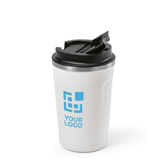 Gobelet isotherme durable en acier inoxydable recyclé 400 ml