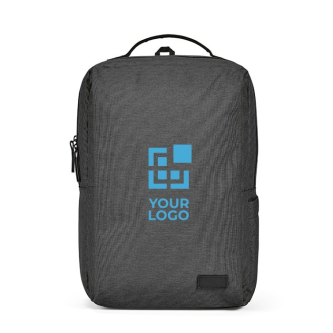 Sac à dos pour PC 15,6” en polyester recyclé à zips étanches vue principale