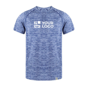 T-shirt technique respirant en RPET avec effet délavé