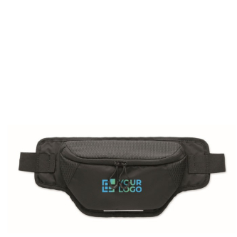 Sac banane en nylon imperméable avec dos aéré