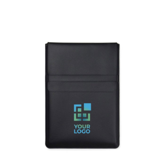 Housse d'ordinateur portable en polyester avec tapis de souris de 14"