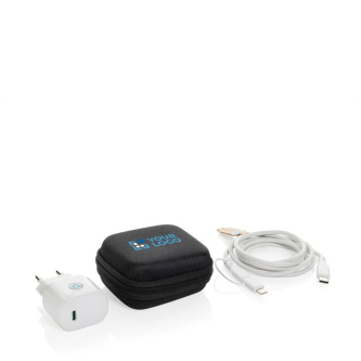 Kit de charge pour téléphones et autres appareils avec étui