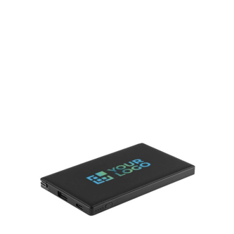 Powerbank magnétique pliable en ABS 3-en-1 servant de support avec zone d'impression
