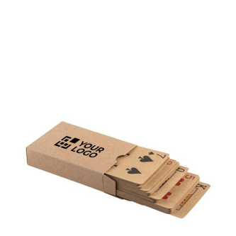 Jeu de 54 cartes classiques en papier kraft certifié FSC™