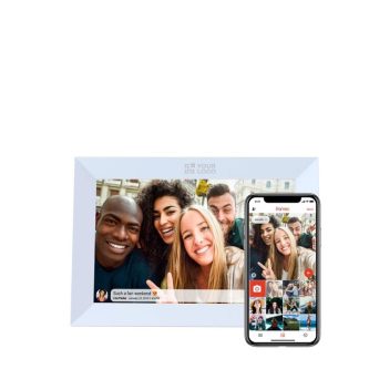 Cadre photo numérique Prixton Prado 10" avec application "Frameo"