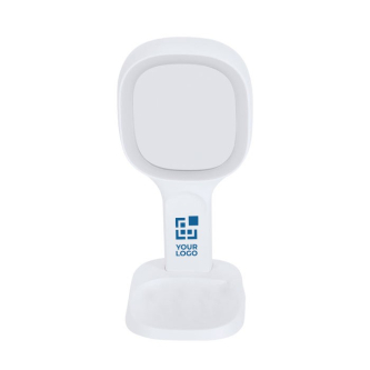 Miroir multifonction chargeur sans fil, support téléphone et lumière