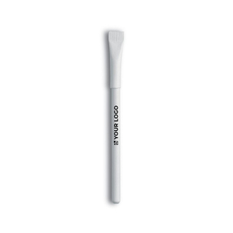 Élégant stylo en papier pour entreprises couleur blanc