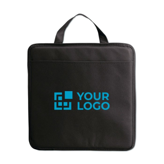 Coussin publicitaire pour événements couleur noir