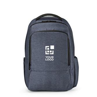 Sac à dos pour ordinateur personnalisable 17'' en nylon recyclé imperméable