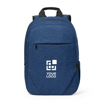 Sac à dos 18 L en RPET 300D à compartiment frontal zippé 15,6''