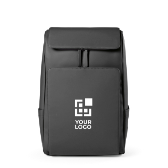 Sac à dos 20 L en cuir synthétique à compartiment pour PC rembourré