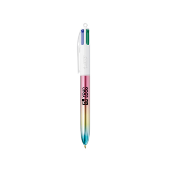 Stylo en plastique avec dégradé et encre 4 couleurs Gradient BIC®