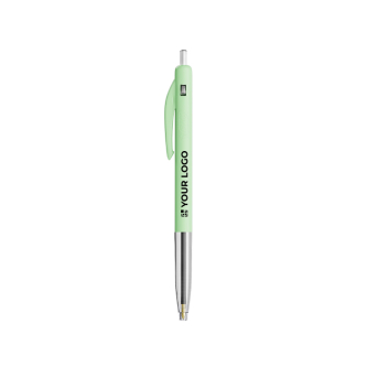 Stylo en plastique rétractable et ergonomique à encre bleue BIC®