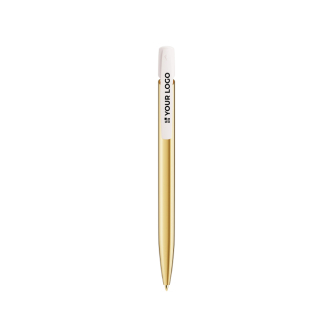 Stylo à bille en plastique aux couleurs vives et écriture bleue BIC®
