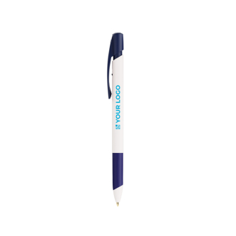 Stylo à bille en plastique recyclé avec grip doux et encre noire BIC®
