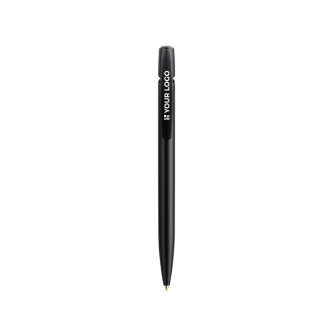 Stylo bille en matériaux recyclés avec clip robuste, encre bleue BIC®