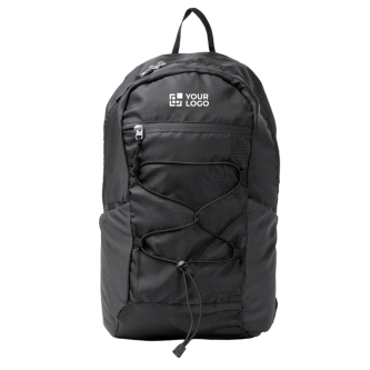 Sac à dos de sport avec poches en filet et cordons élastiques