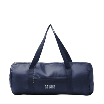 Sac de sport pliable en plastique recyclé avec fermeture éclair