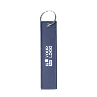 Porte-clés type « Remove Before Flight » avec anneau métallique