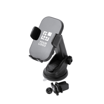 Support voiture smartphone chargeur sans fil 15 W réglable