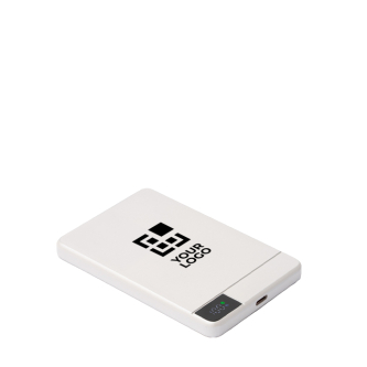 Batterie externe magnétique aluminium recyclé, charge rapide 5 000 mAh