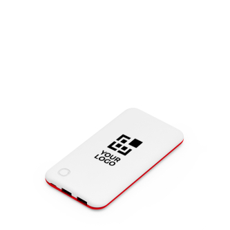 Powerbank bicolore avec indicateur lumineux de charge 10.000 mAh