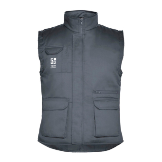 Gilet de travail en polyester et coton 200 g/m² Roly Almanzor