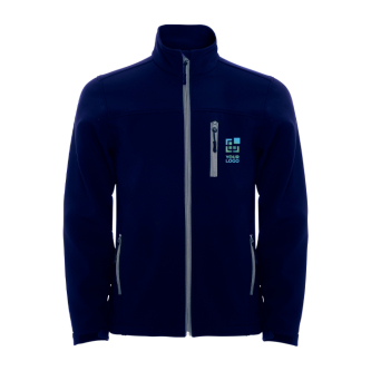 Veste softshell avec zip 300 g/m² Roly Direct Antartida