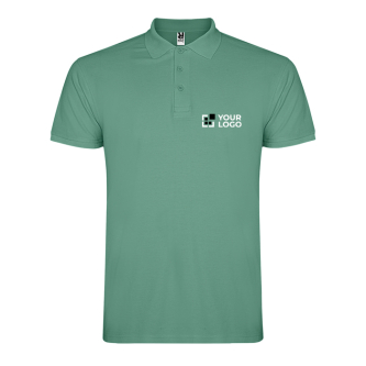 Polo pour homme en coton piqué 200 g/m² Roly Direct Star