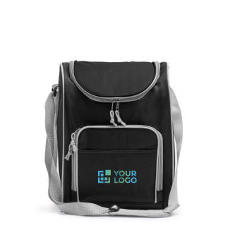 Glacière en polyester avec compartiment principal isotherme 15L
