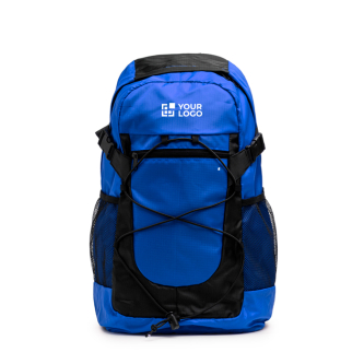 Sac à dos sportif en nylon avec poches latérales en filet