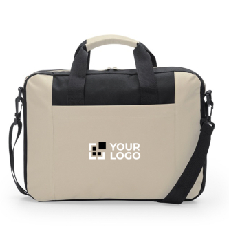 Sacoche pour ordinateur portable matelassée en polyester