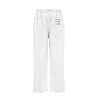 Pantalon sanitaire unisexe coupe droite 160 g/m² Roly Vademecum 
