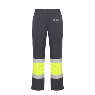 Pantalon de travail haute visibilité hiver 240 g/m² Roly Soan