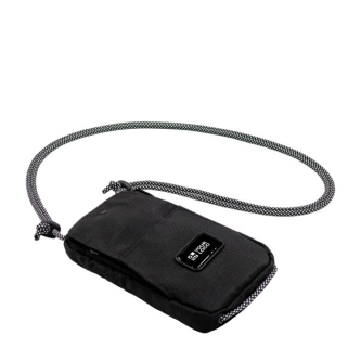 Sac bandoulière en polyester recyclé avec sangle ajustable