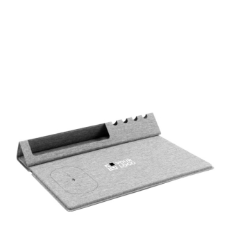 Tapis de souris multifonction avec support et chargeur de téléphone