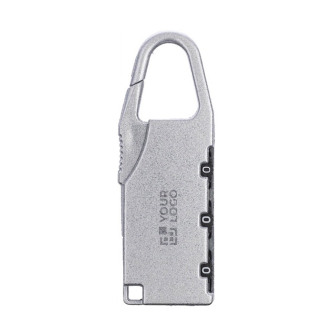 Cadenas à combinaison en zinc avec mousqueton